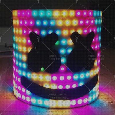 Las mejores marcas de mascara marshmello leds Más sobre leds pequeños leds casco de marshmello con leds