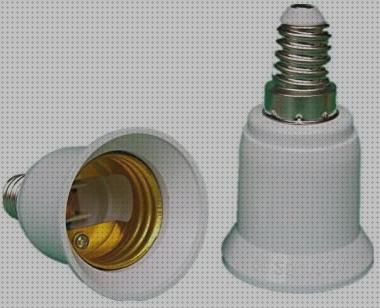 Review de convertidor adaptador de bombilla lampara led cfl e14 a e27