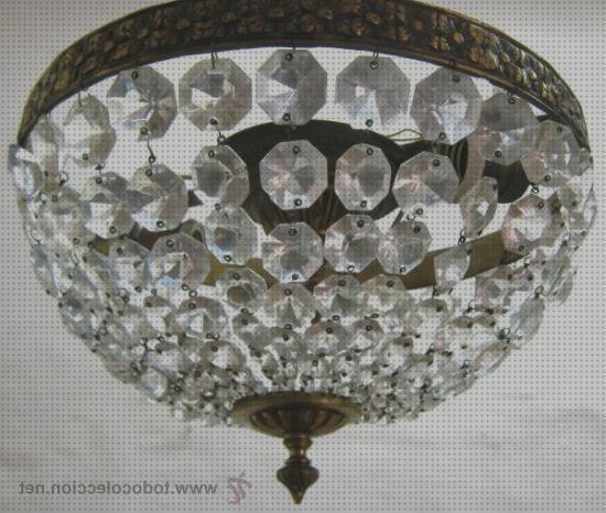 Las mejores lampara techo bombillas lampara linterna lampara de techo de bronce y cristal