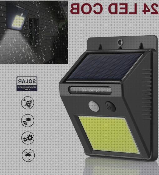 Análisis de las 27 mejores Lamparas Solares Exteriores Con Sensores De Movimientos