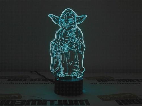 Review de lampara star wars led