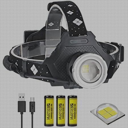 Las mejores linterna frontal de cabeza recargable headlamp