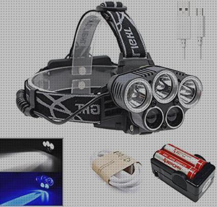 Review de linterna frontal de cabeza recargable headlamp