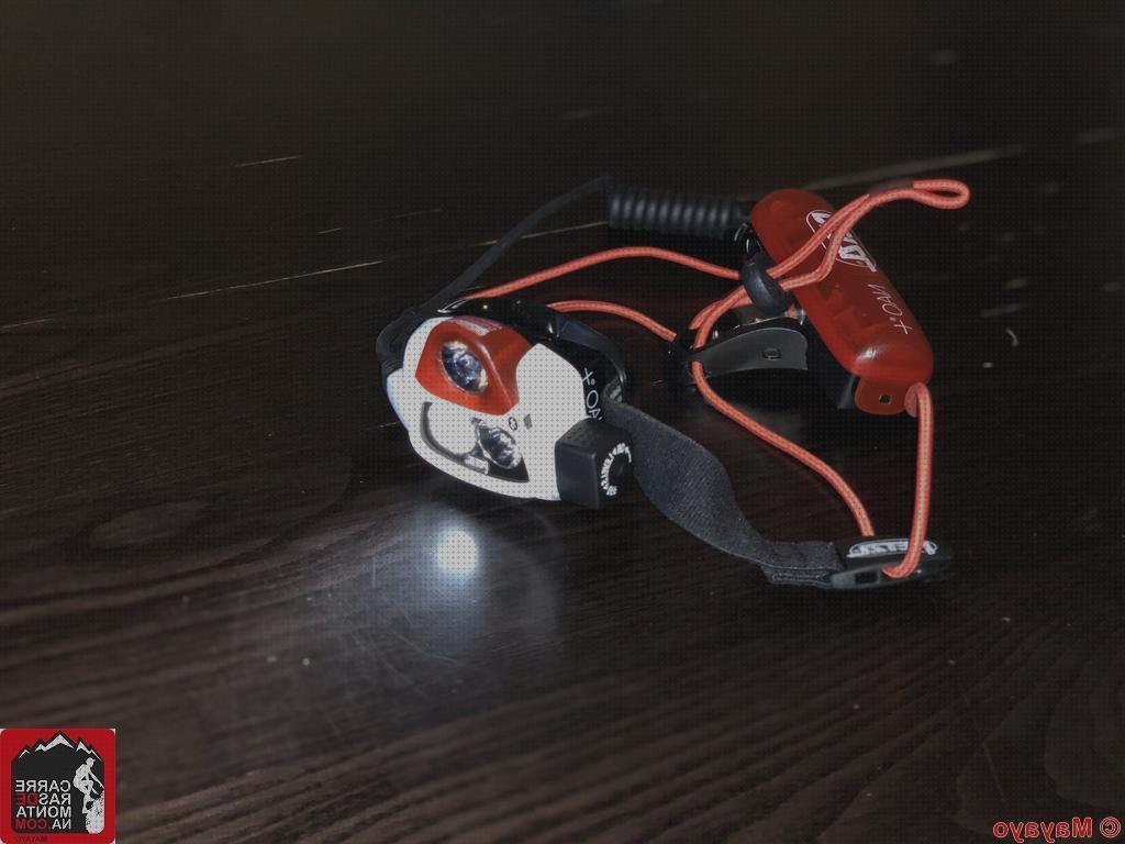 Las mejores marcas de petzl linterna linterna frontal petzl nao rojo