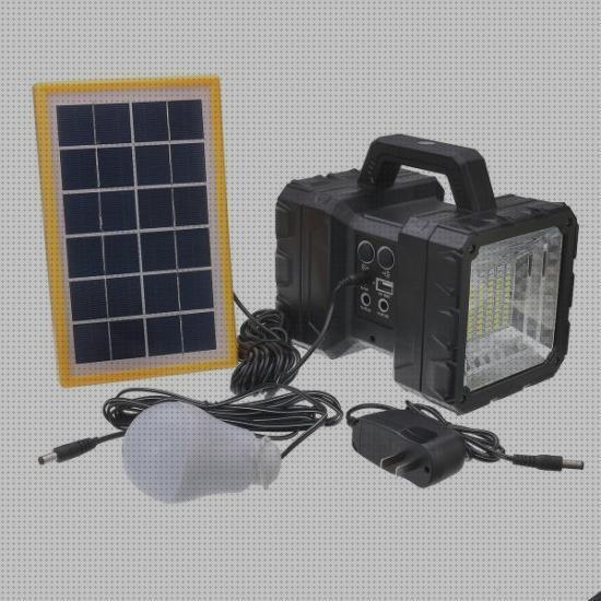 ¿Dónde poder comprar recargables faros linterna recargable con panel solar?