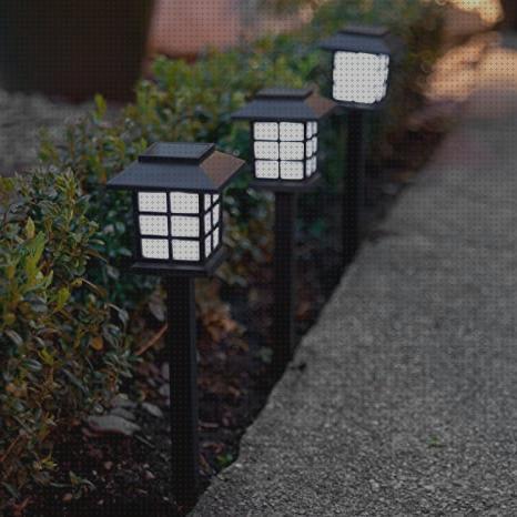 Review de luz led jardin