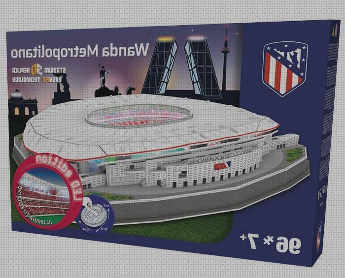 Review de puzzle 3d wanda metropolitano led